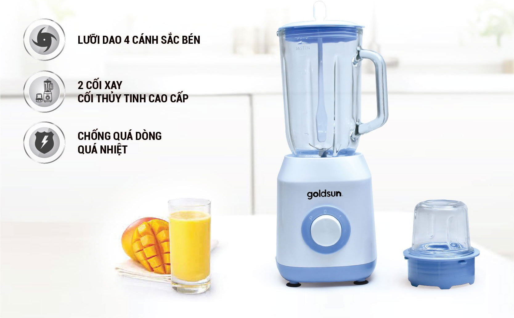 Máy xay sinh tố Goldsun GBL4104